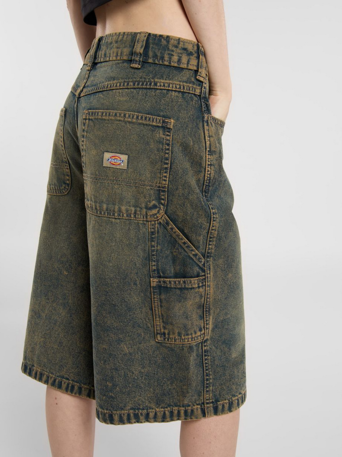 Джинсовые шорты Dickies Carpenter модель DK0A4Z85K581 Фото