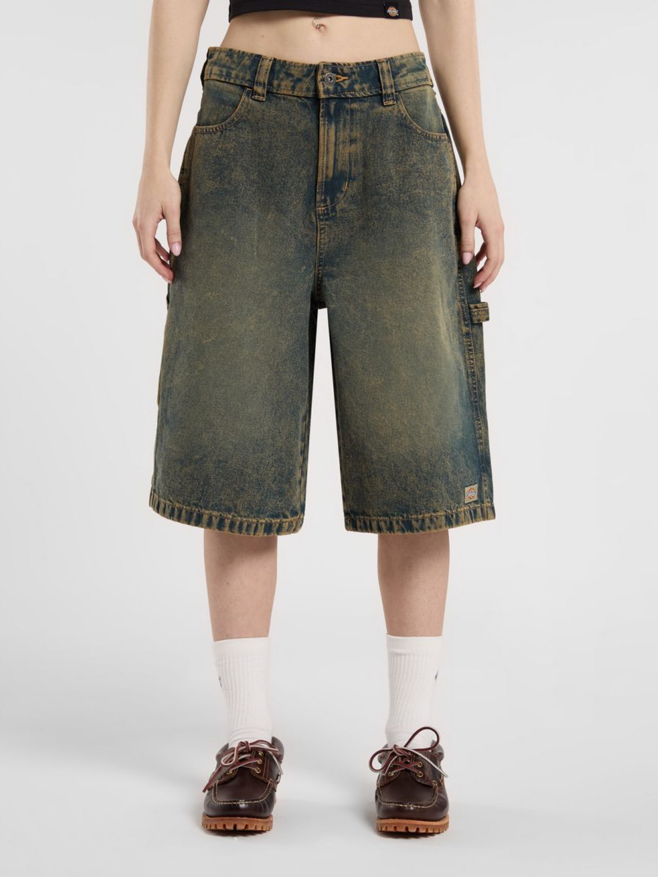 Джинсовые шорты Dickies Carpenter модель DK0A4Z85K581 Фото