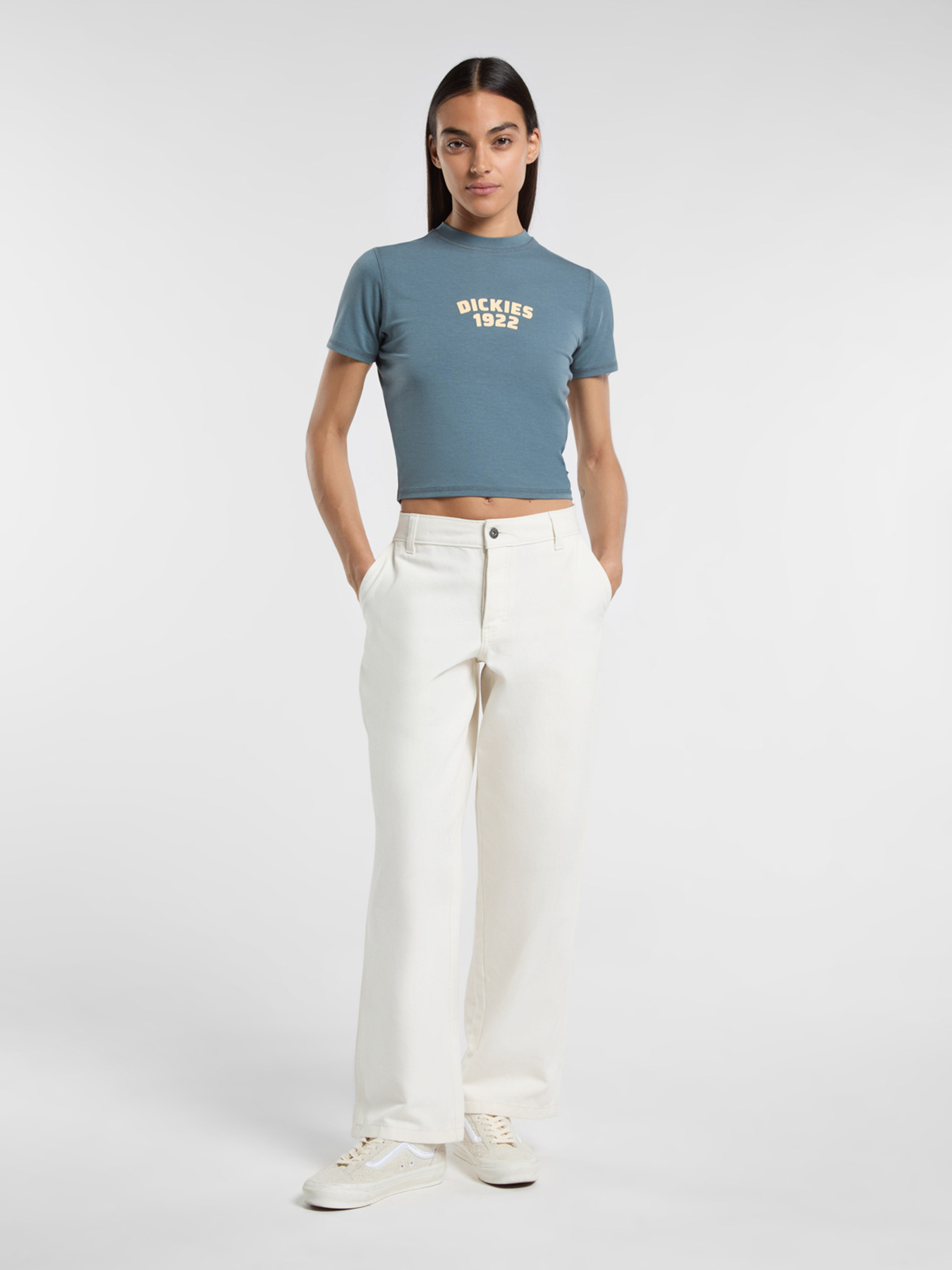 Футболка Dickies Center Logo модель DK0A4Z8FG701 Фото