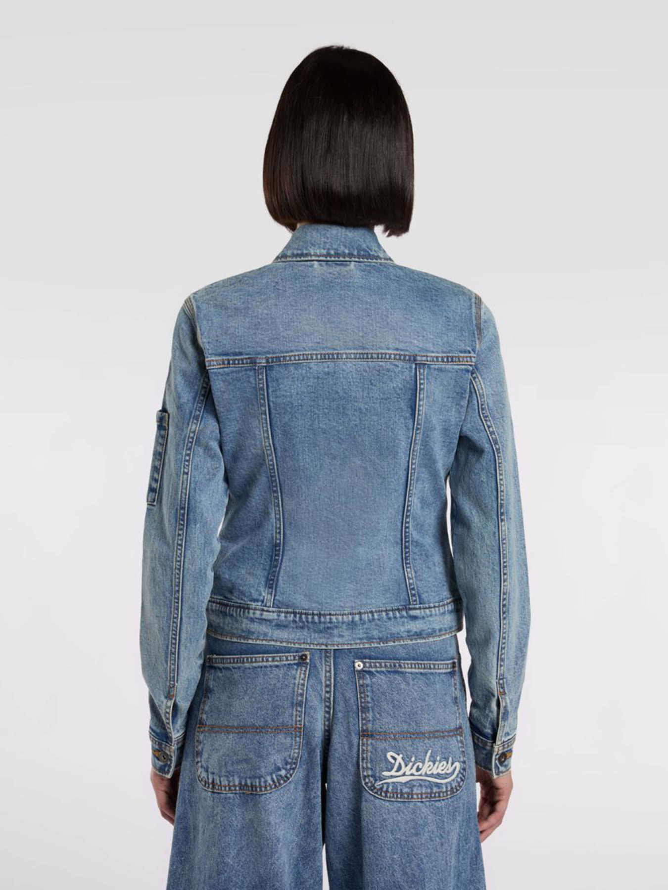 Джинсовая куртка Dickies Denim Slim модель DK0A4ZANK211 Фото