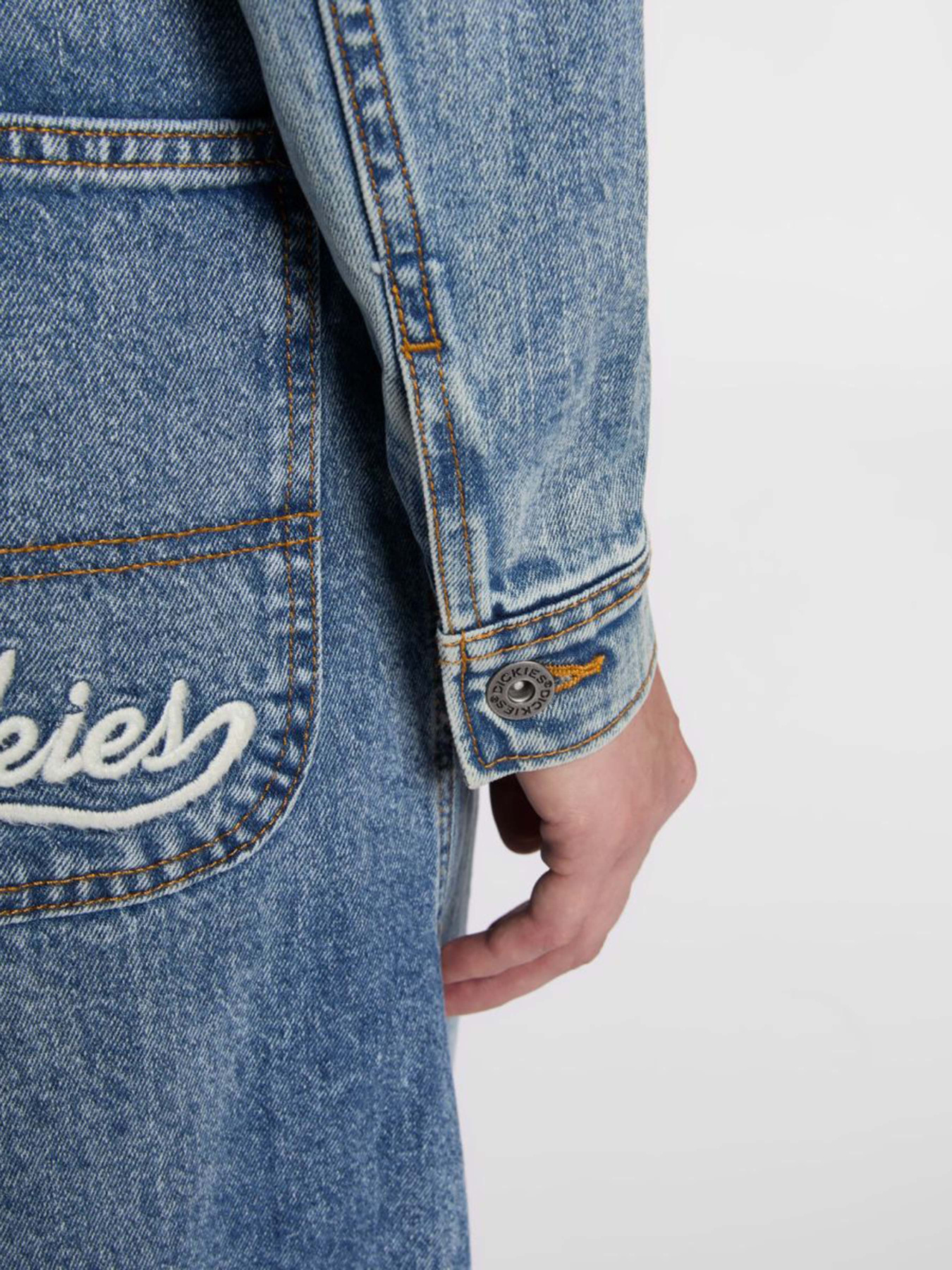 Джинсовая куртка Dickies Denim Slim модель DK0A4ZANK211 Фото