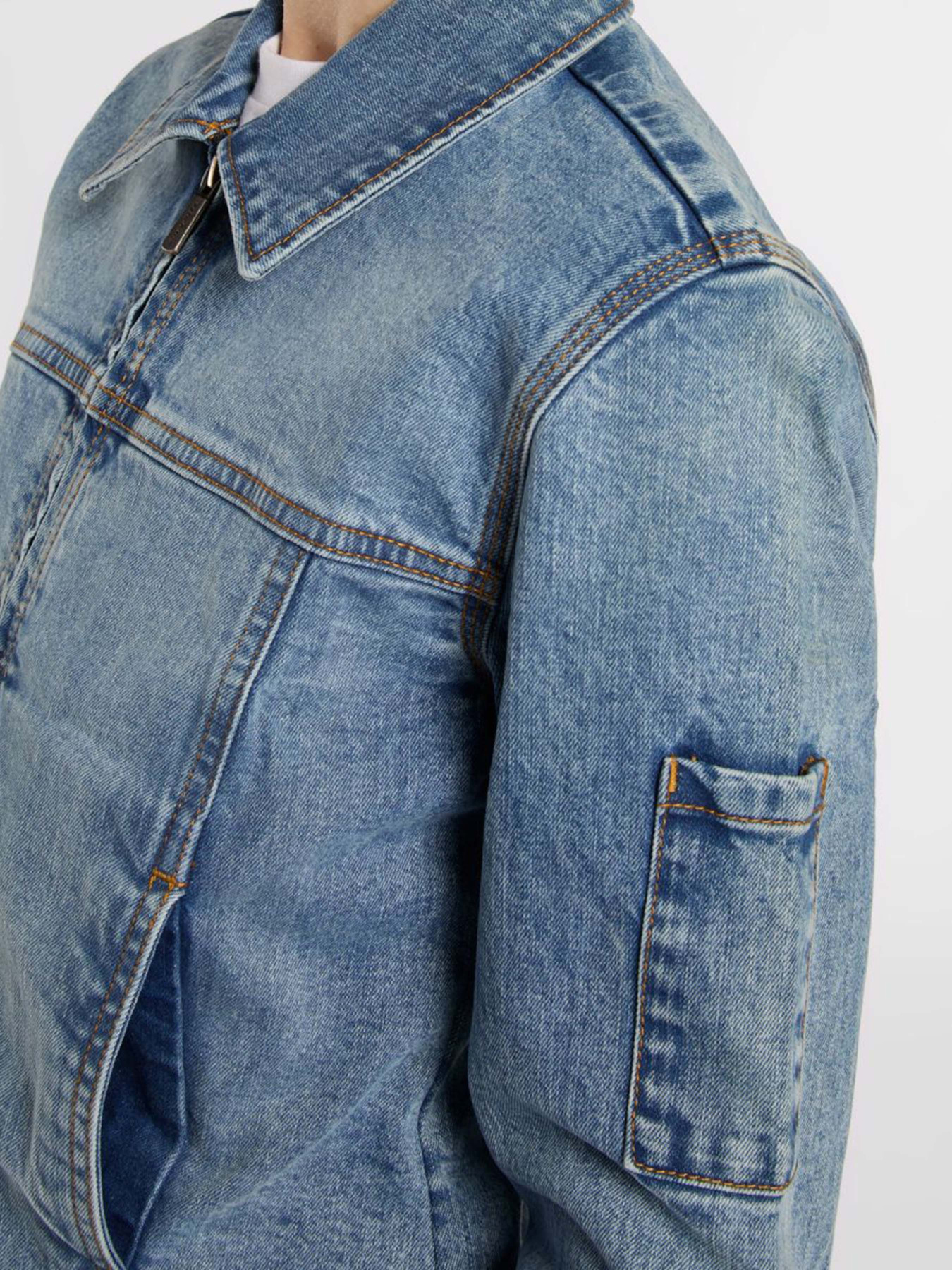 Джинсова куртка Dickies Denim Slim модель DK0A4ZANK211 Фото