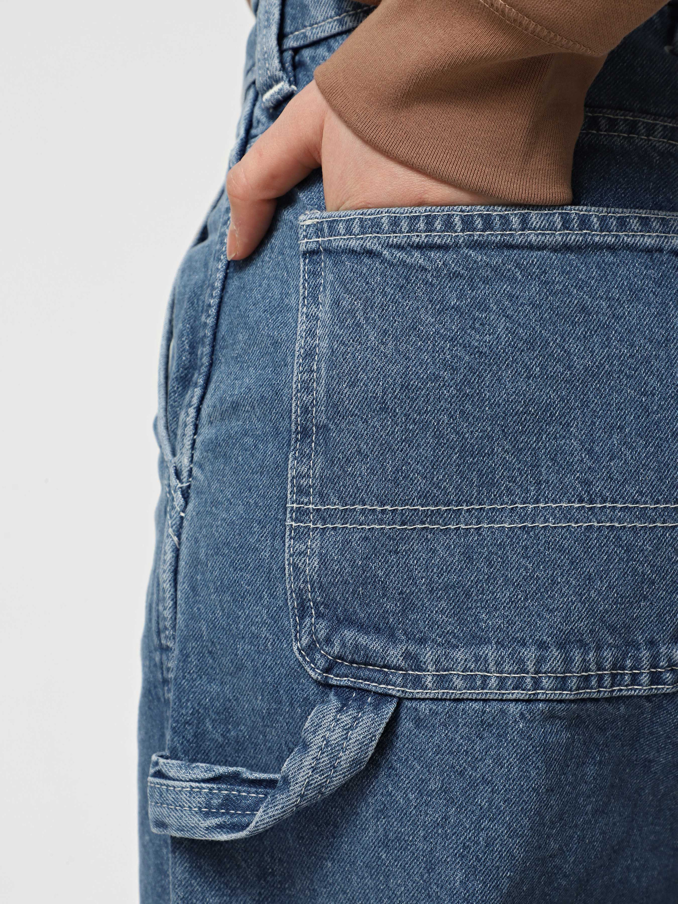 Широкі джинси Dickies Stevensville Carpenter модель DK0A863SCLB1 Фото