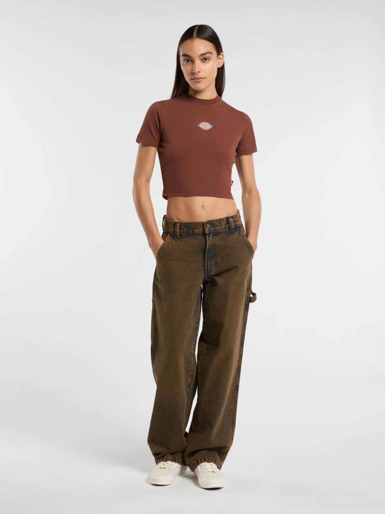Широкие джинсы Dickies Stevensville Carpenter модель DK0A863SK591 Фото