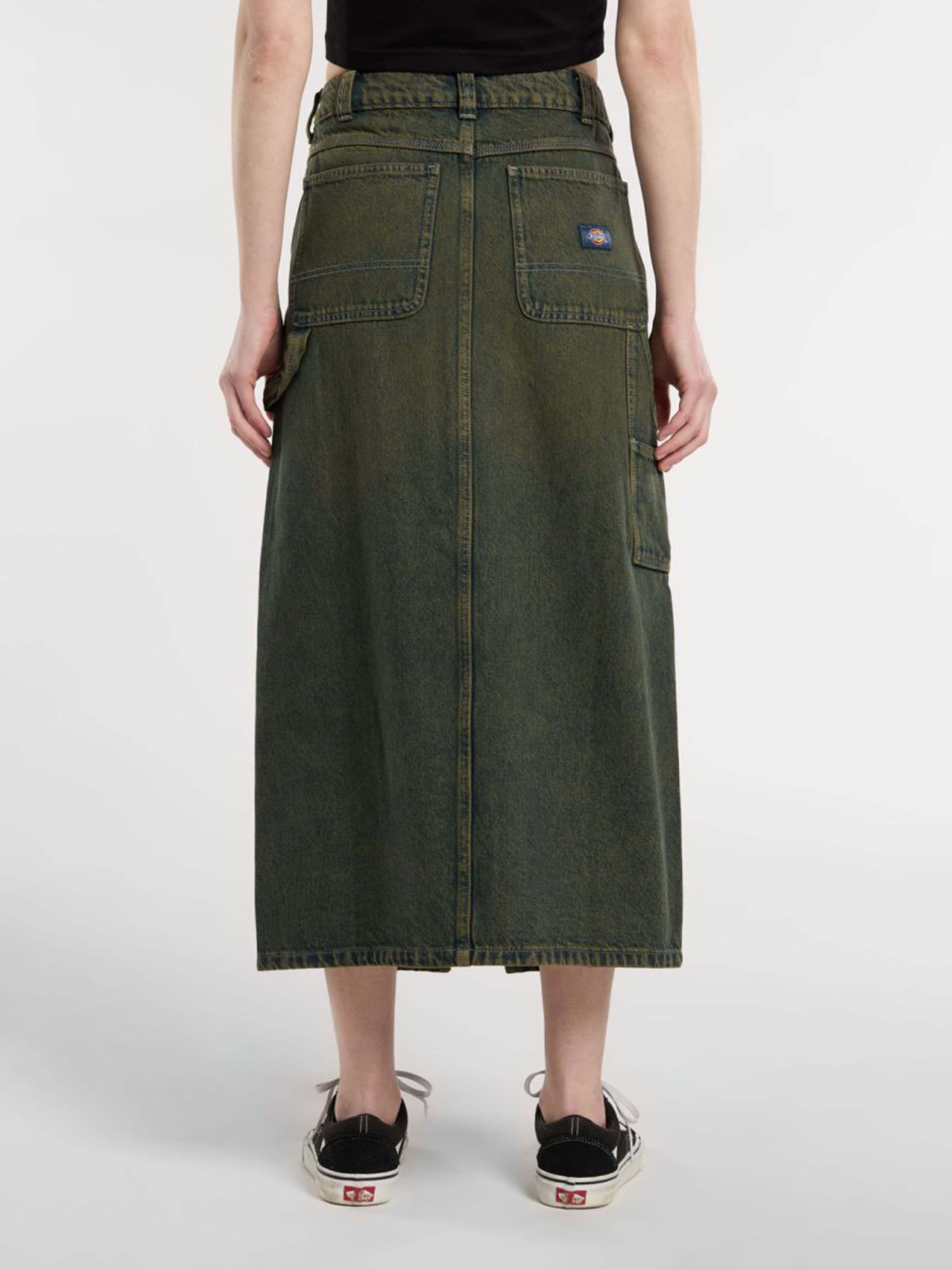 Юбки Dickies Long Denim Carpenter модель DK0A866SK571 Юбки Dickies Long Denim Carpenter модель DK0A866SK571 Фото