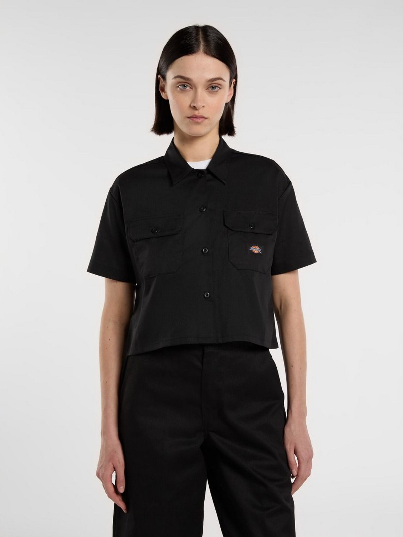 Рубашка повседневная Dickies Chain Lake модель DKDFS573BLK1 Фото