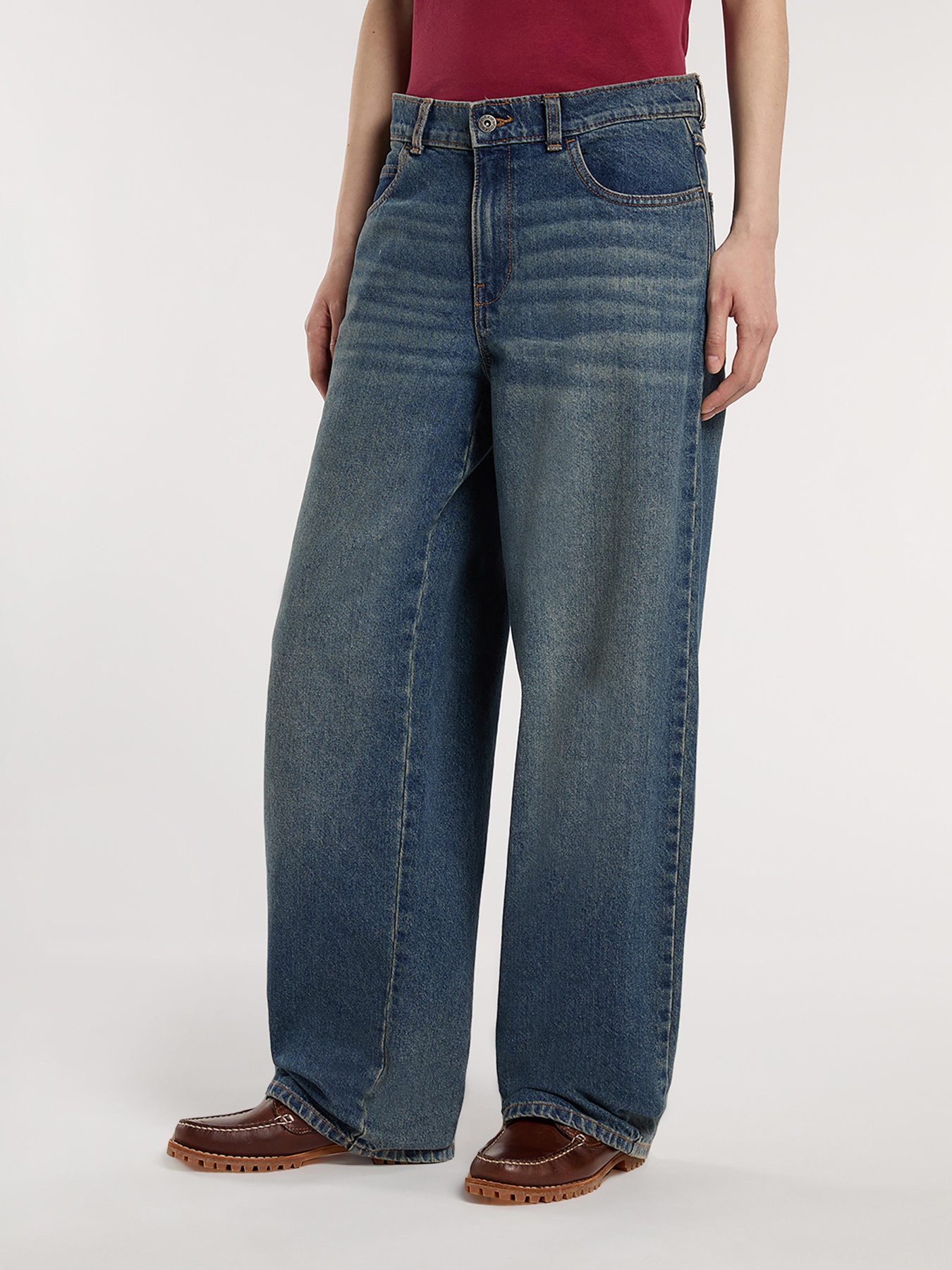 Широкие джинсы Dickies Herndon модель DK0A4YPYL231 Фото