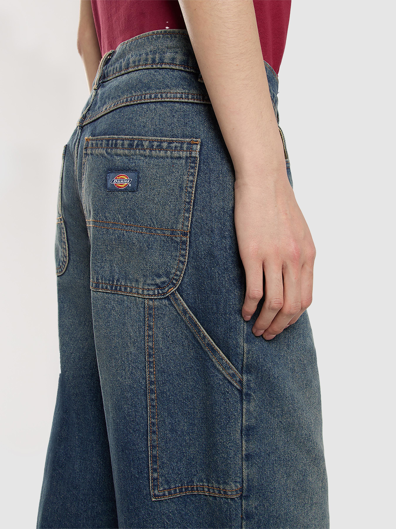 Широкие джинсы Dickies Herndon модель DK0A4YPYL231 Широкие джинсы Dickies Herndon модель DK0A4YPYL231 Фото