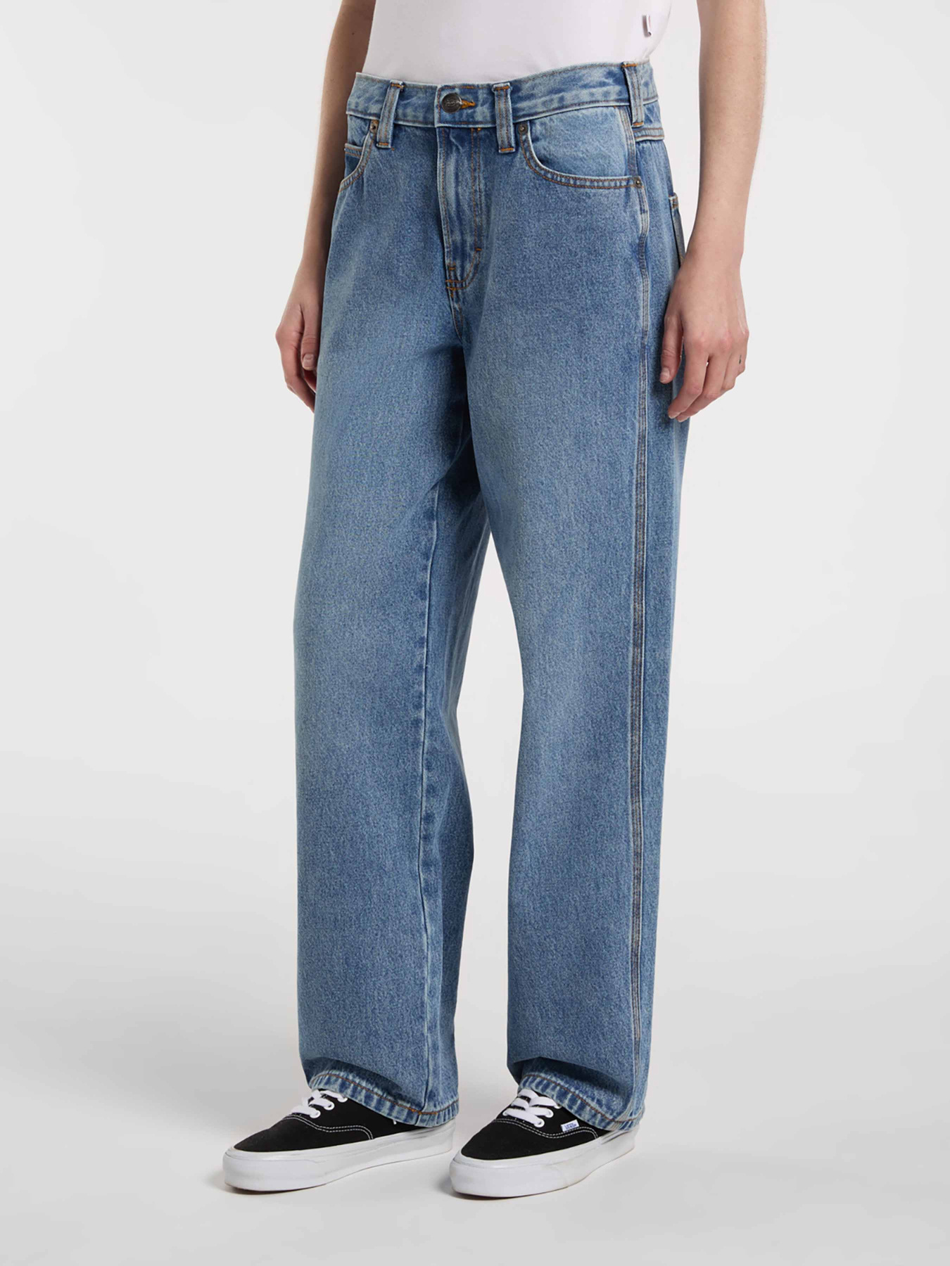 Широкие джинсы Dickies Farner модель DK0A87NNK211 Фото