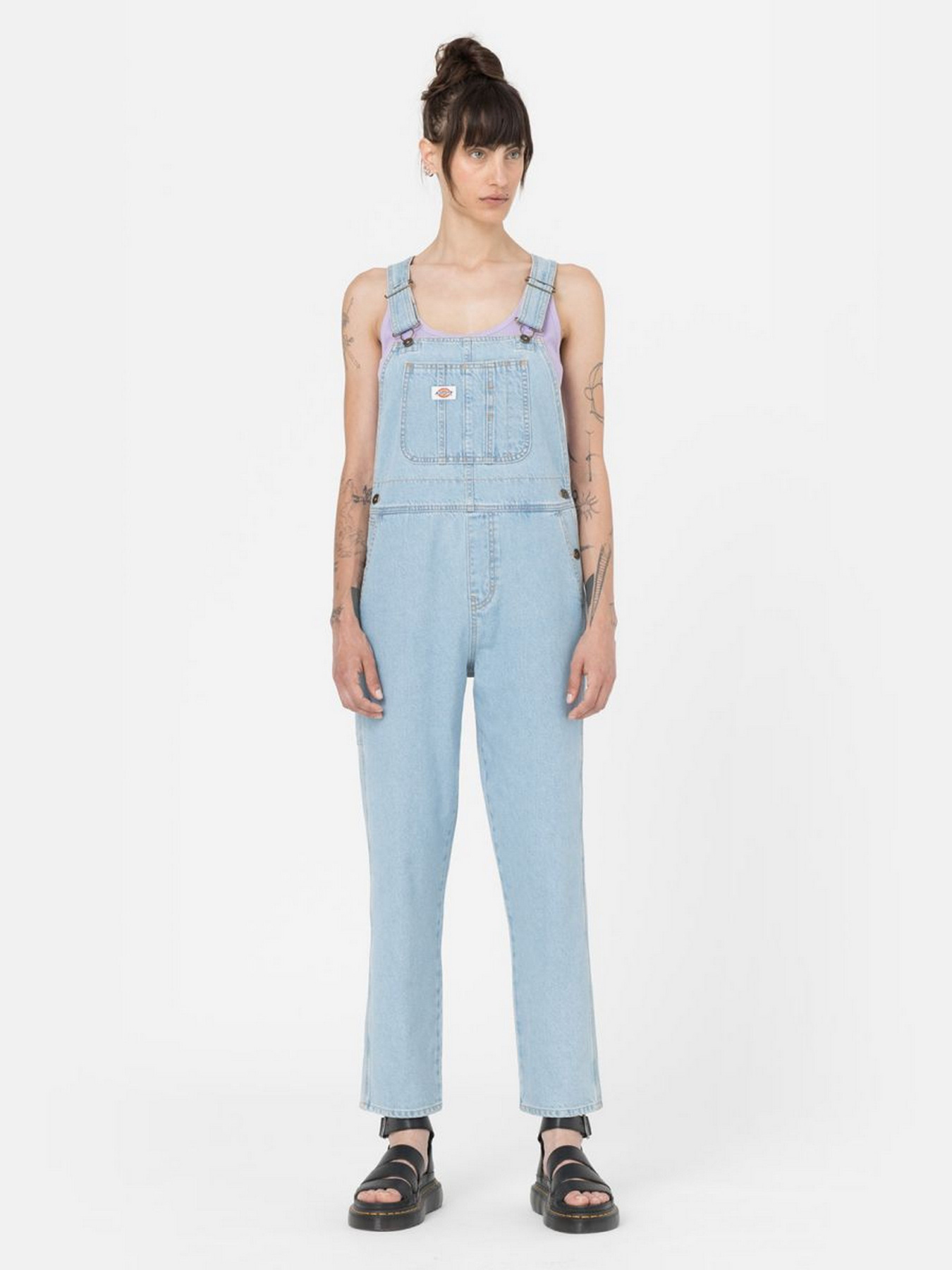 Джинсовий комбінезон Dickies Classic Denim Bib модель DK0A4XYCC151 Фото