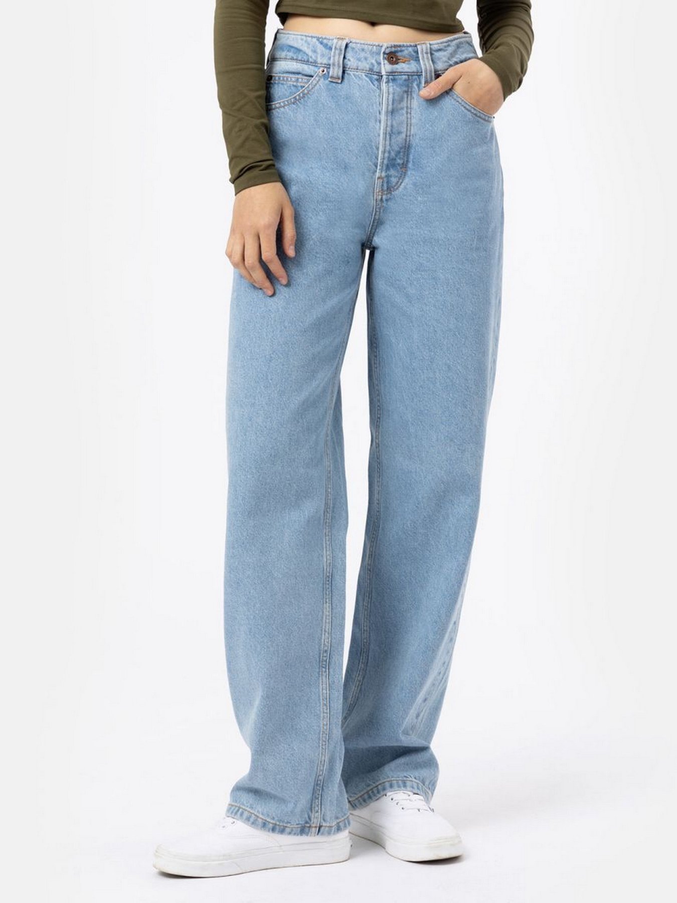 Широкі джинси Dickies Thomasville Denim модель DK0A4XYLC151 Широкі джинси Dickies Thomasville Denim модель DK0A4XYLC151 Фото