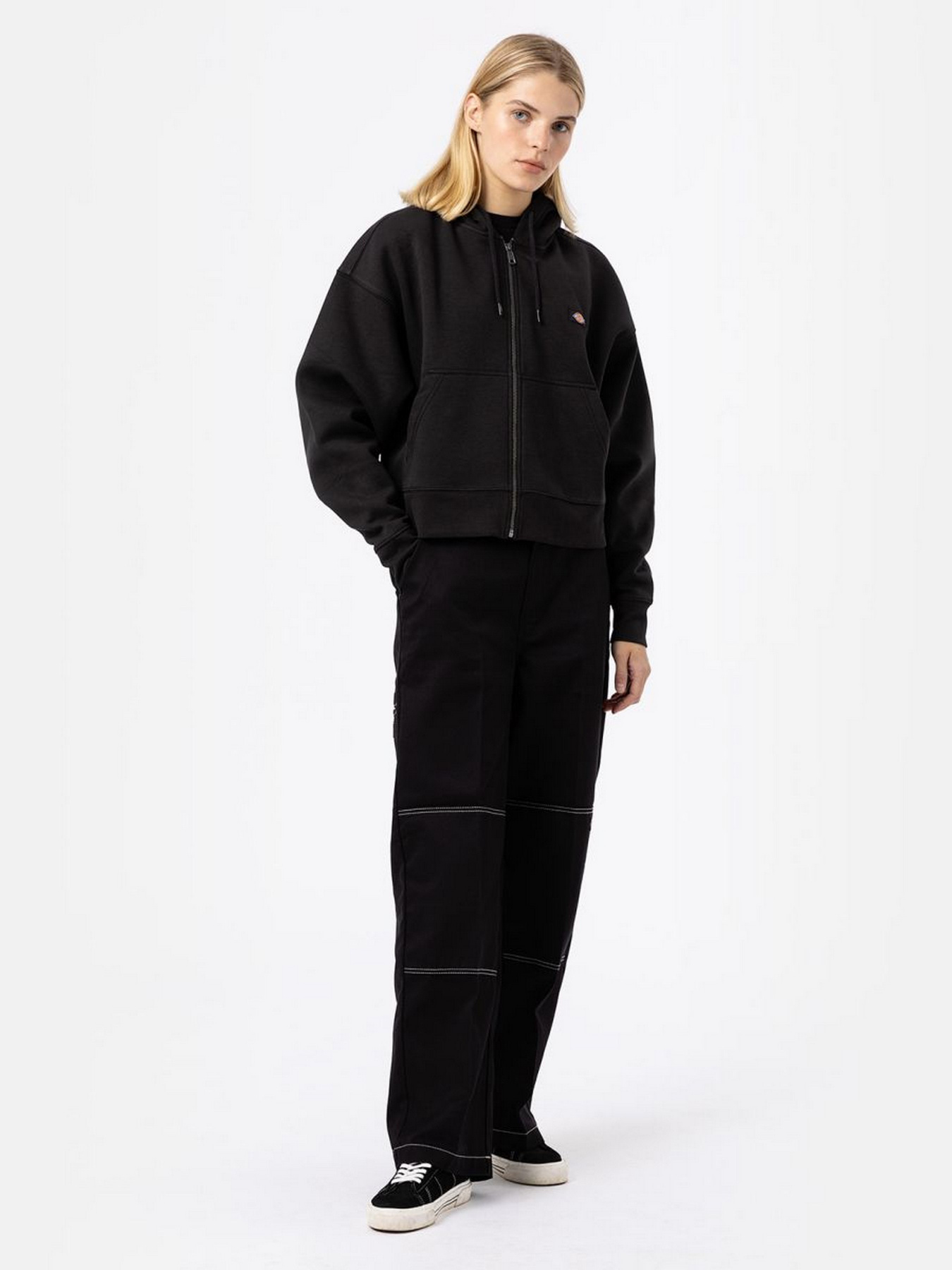 Кофта Dickies Oakport Zip модель DK0A4Y1ZBLK1 Фото