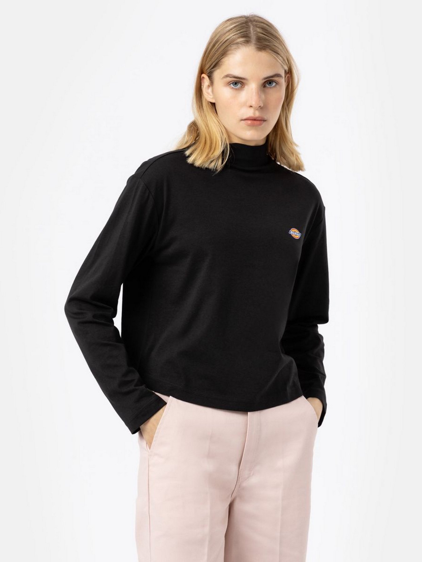 Лонгслив Dickies Mapleton High Neck модель DK0A4Y2JBLK1 Фото