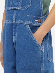 Джинсовый комбинезон Dickies Denim Bib Overalls модель DK0KB102C7K1 Фото