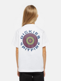 Футболка Dickies x Spitfire модель DK0A86650WH1 Фото