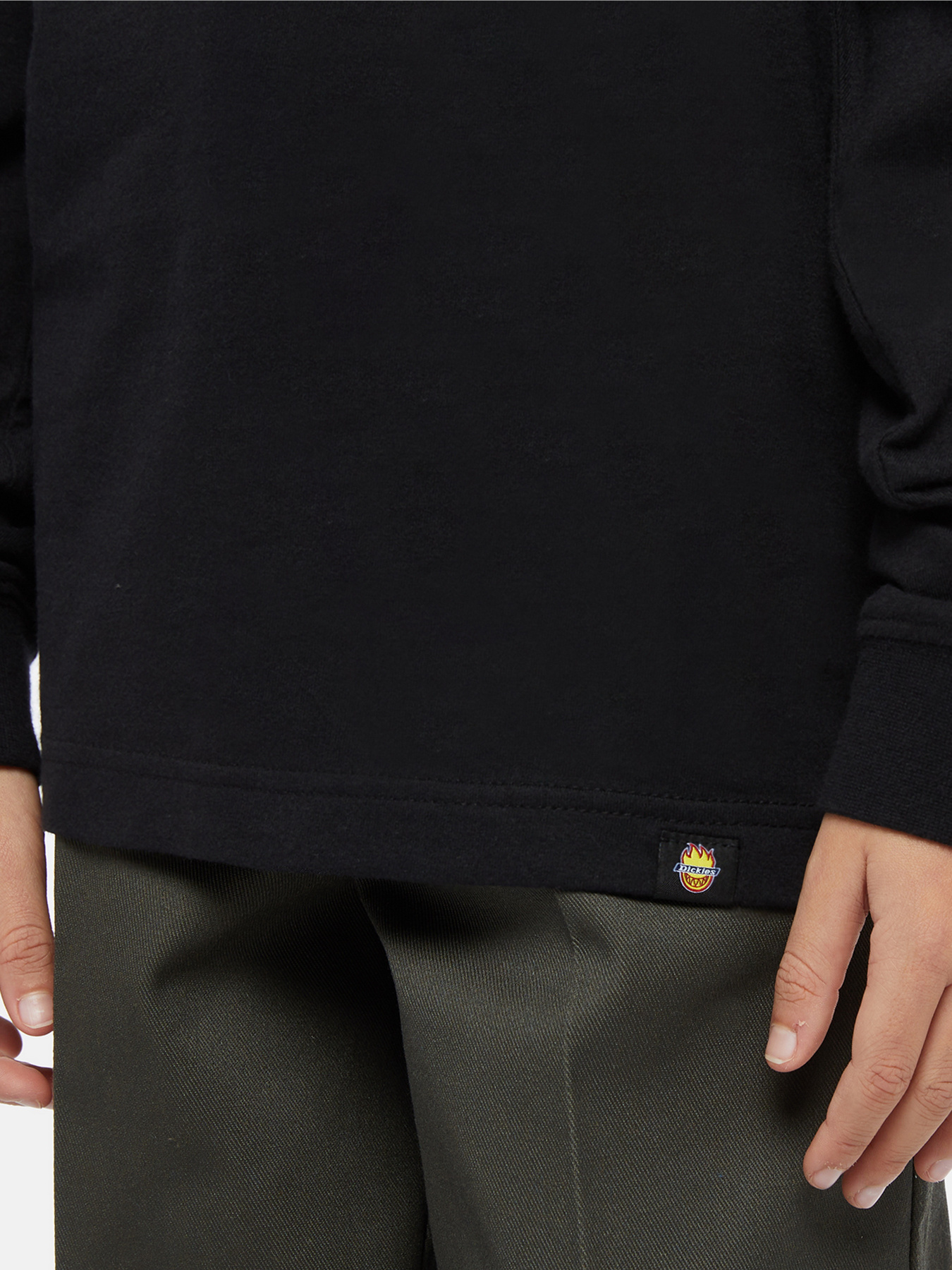 Лонгслів Dickies x Spitfire модель DK0A8666BLK1 Фото
