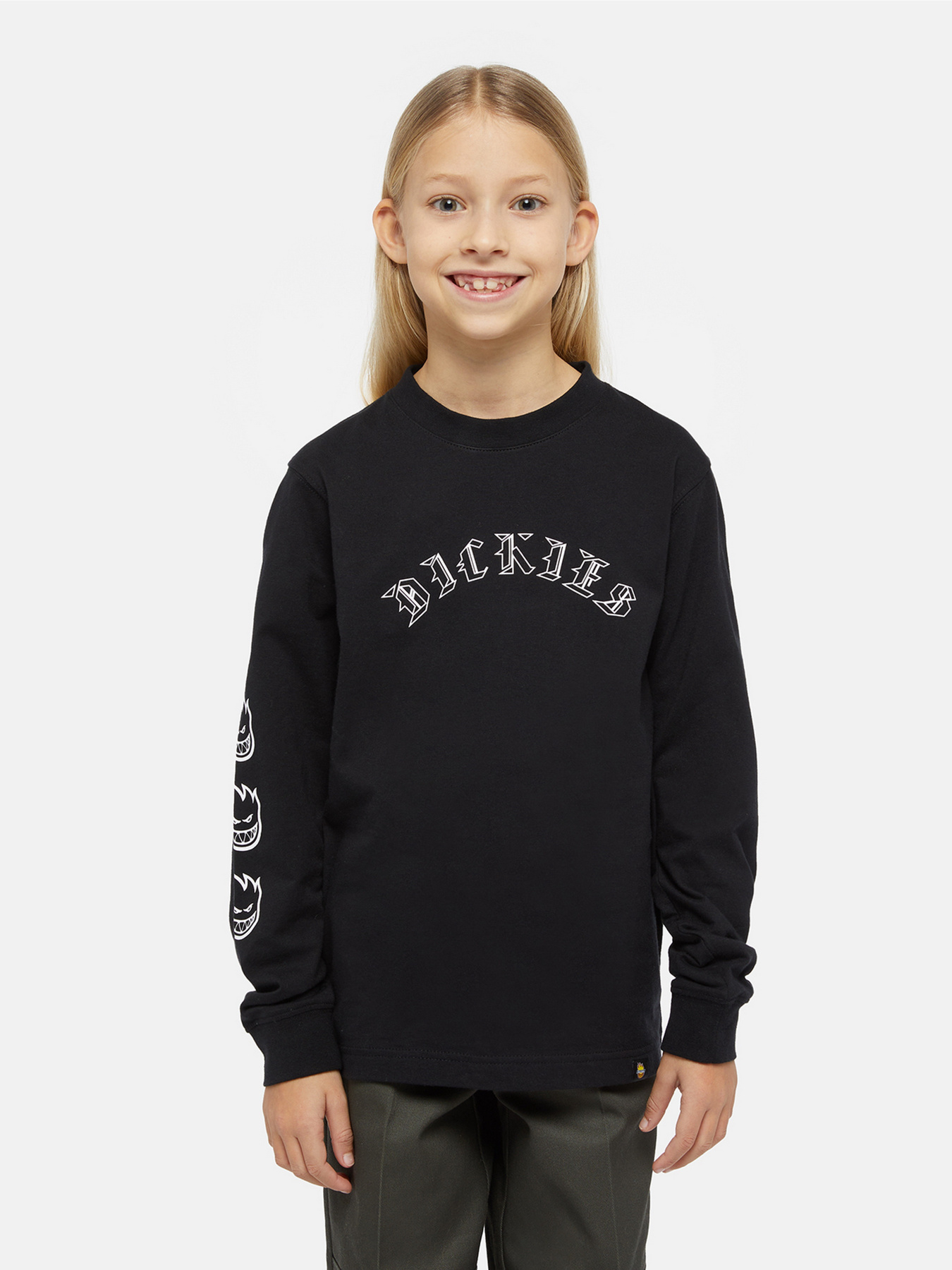 Лонгслів Dickies x Spitfire модель DK0A8666BLK1 Фото