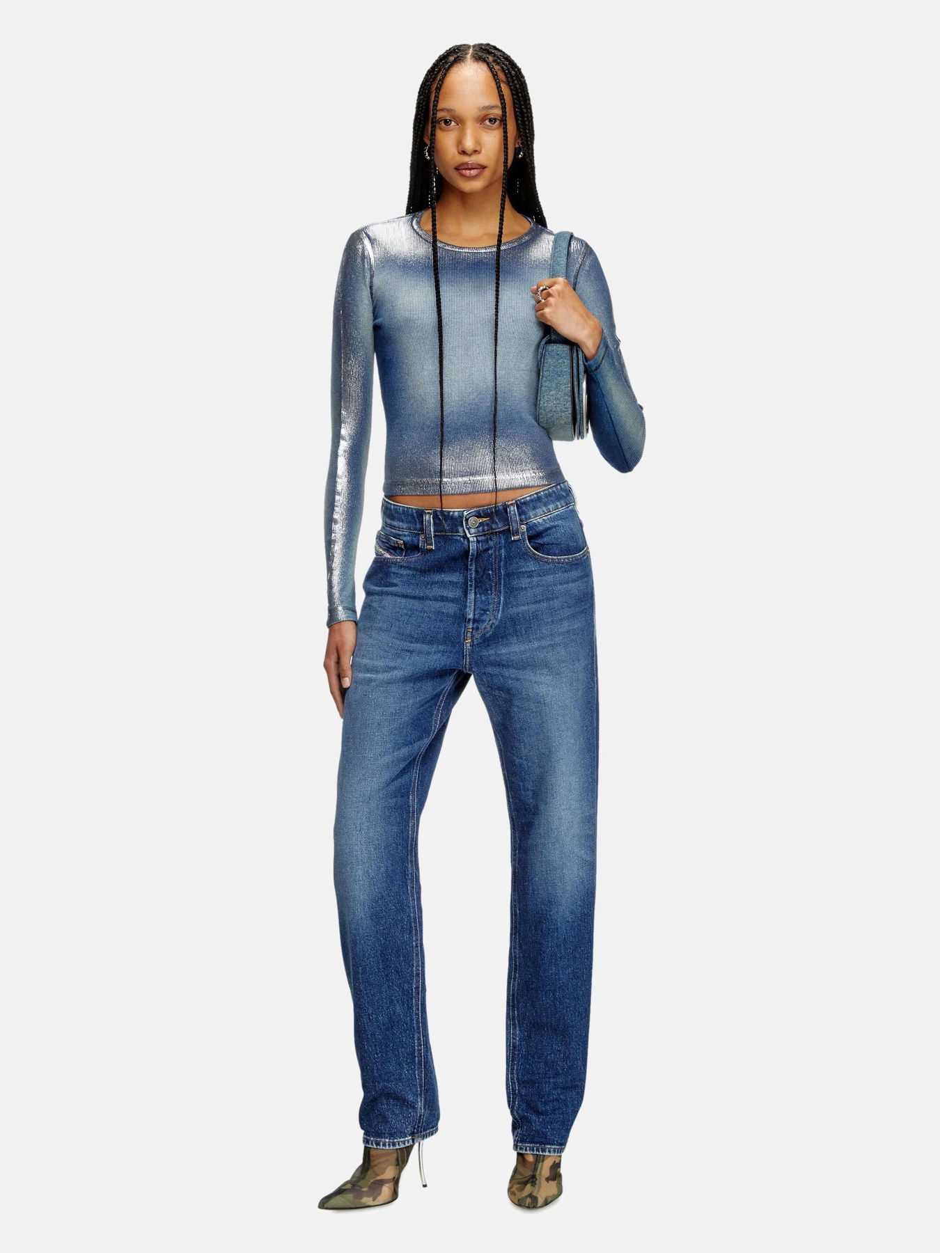 Прямі джинси Diesel модель A07018-09L21-01 Фото