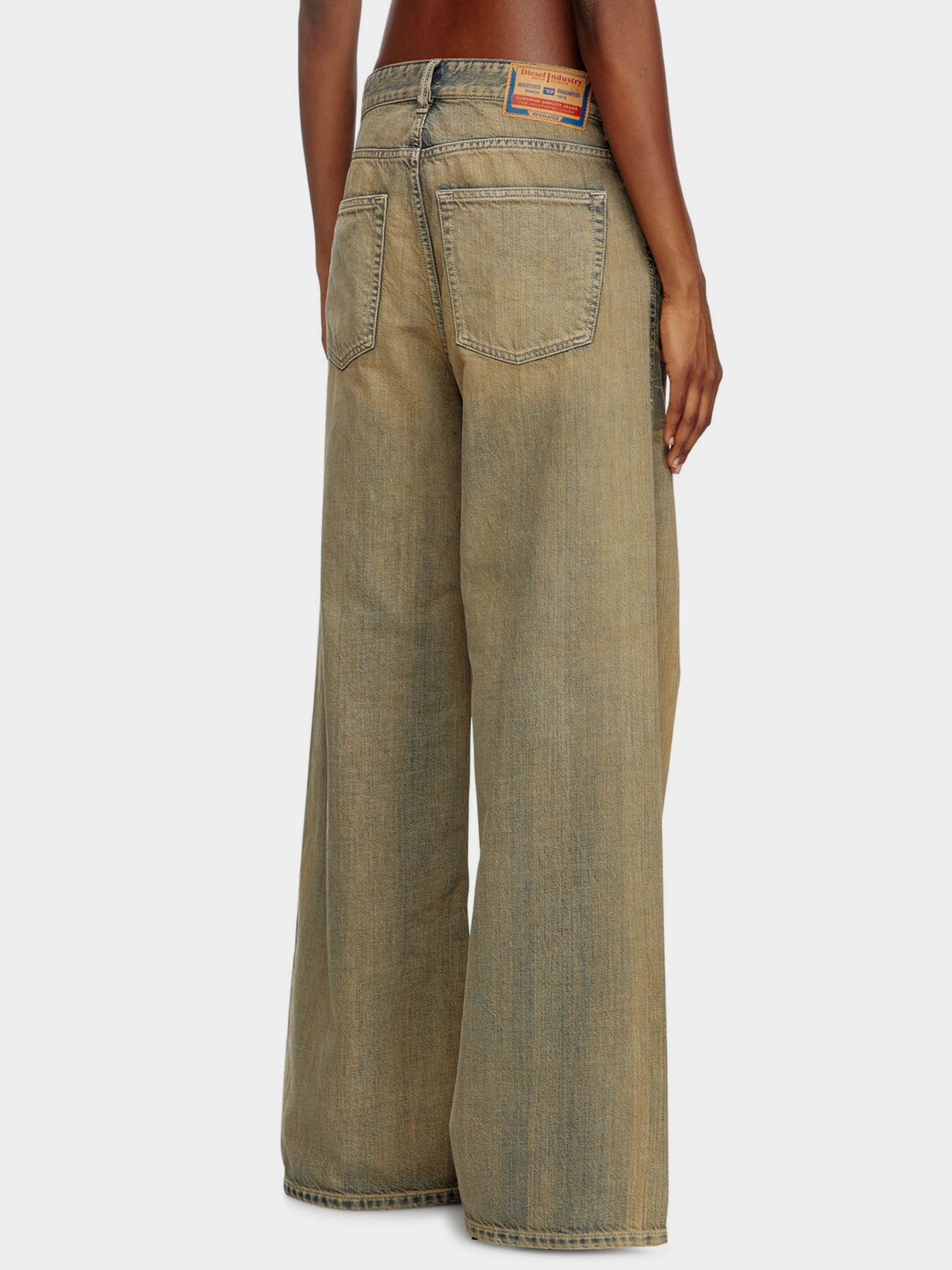 Широкие джинсы Diesel модель A06925-09L49-1 Фото