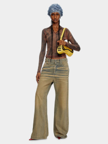 Широкие джинсы Diesel модель A06925-09L49-1 Фото