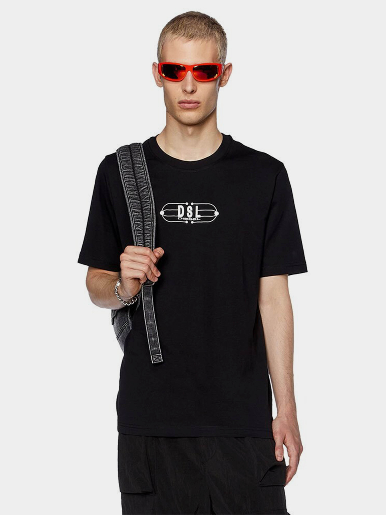 Футболка Diesel модель A11555-0GRAI-9XX Фото