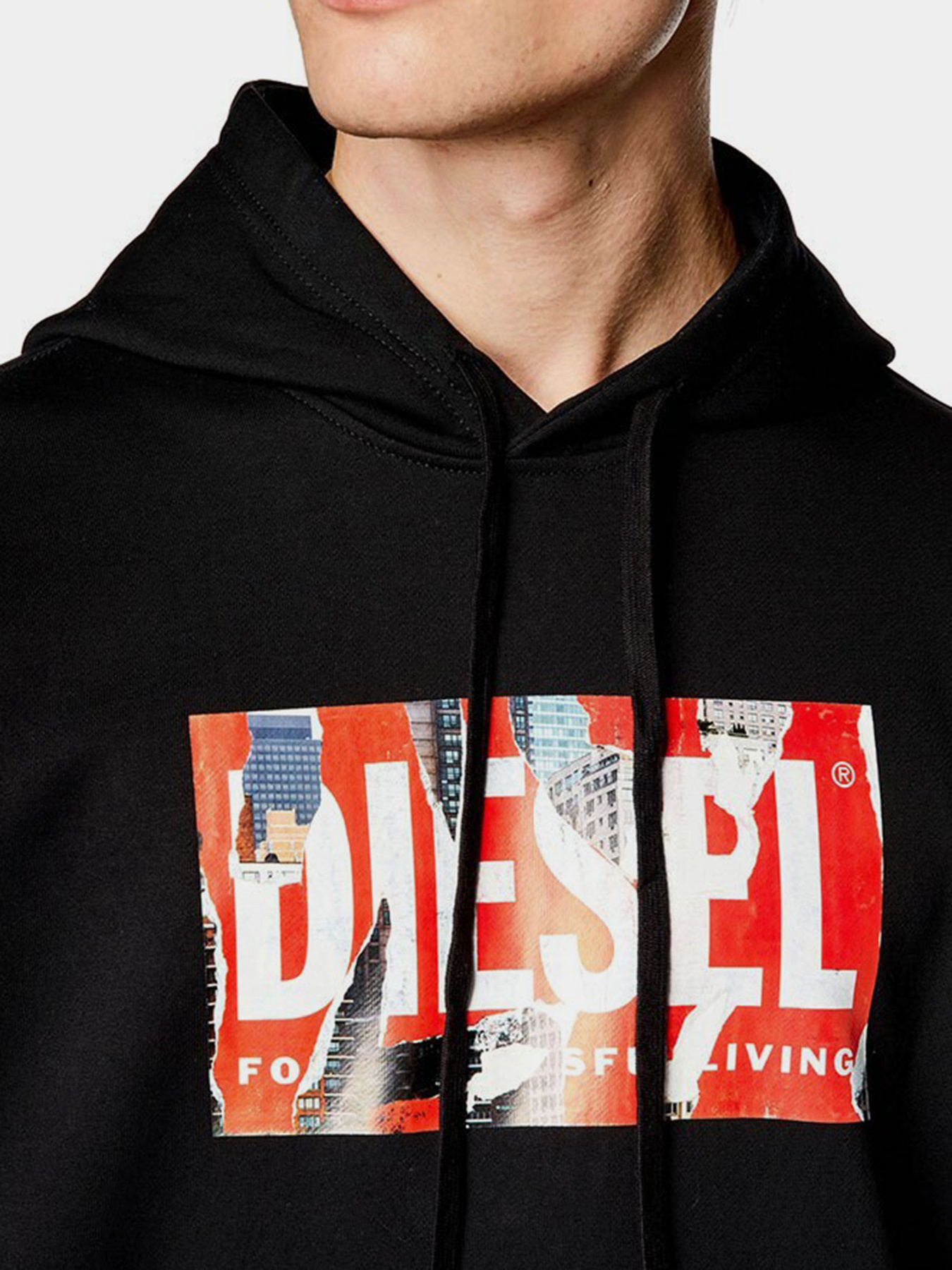 Худі Diesel модель A12531-0JFAV-9XX Худі Diesel модель A12531-0JFAV-9XX Фото