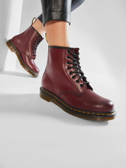 Черевики DR. MARTENS модель 11822600 1460 Cherry — фото 7 - INTERTOP