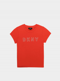 Червоний - Футболка DKNY