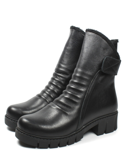 Черевики It-girl модель E1-01-01-black — фото 6 - INTERTOP