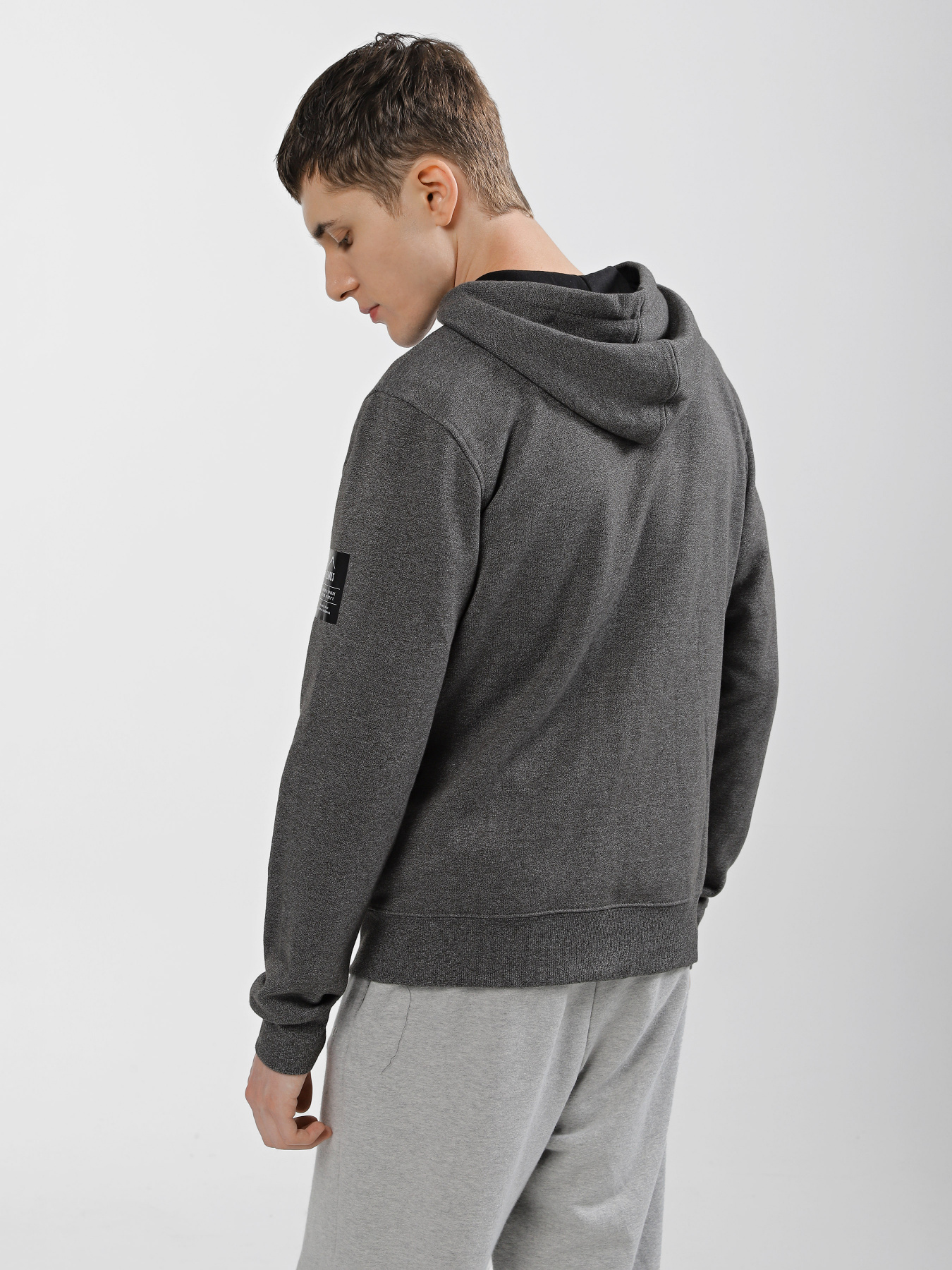 Кофта Elbrus Chiano модель CHIANO-DARK GREY MELANGE/BLACK Фото