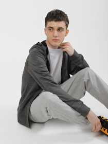 Кофта Elbrus Chiano модель CHIANO-DARK GREY MELANGE/BLACK Фото