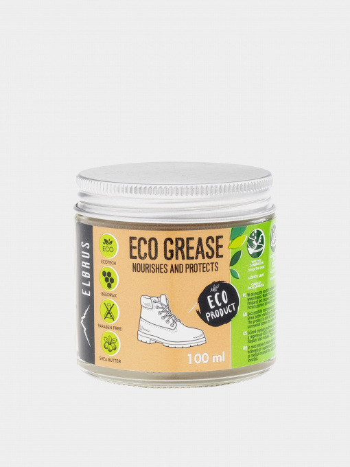 Крем для взуття Elbrus Brown модель ECO GREASE 100 ML-BRAK Фото