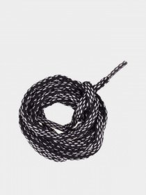 Шнурки Elbrus 120 см модель LACE DISCOVERY-BLACK/WHITE Фото