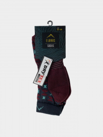 Носки Elbrus Milim модель MILIM-CHIL PEP/BLK/TANGER TANG Фото