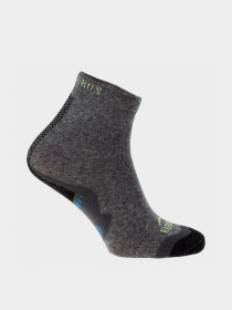 Носки Elbrus Yine модель YINE JR-GREY/BLACK/LIME Фото