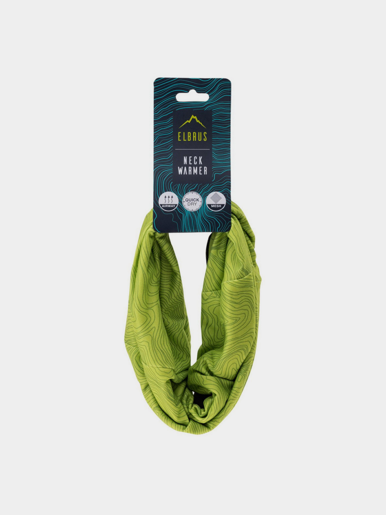 Баф Elbrus Noriko модель NORIKO-YELLOW GREEN MAP Баф Elbrus Noriko модель NORIKO-YELLOW GREEN MAP Фото