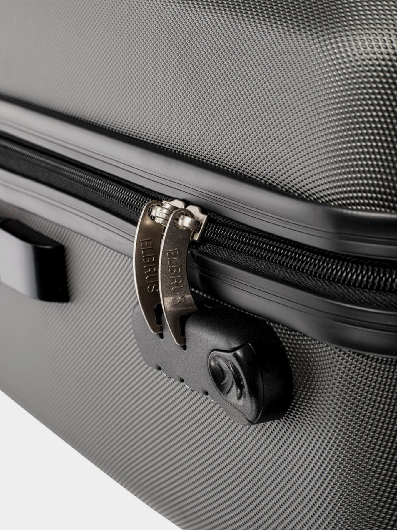 Валіза Elbrus модель DUBLIN 109-BROWN GREY Фото