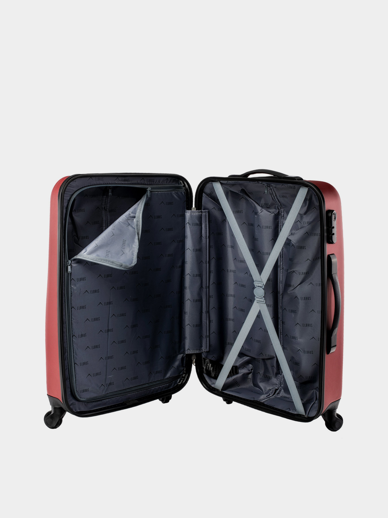 Валіза Elbrus модель DUBLIN 72-RED VINE Фото
