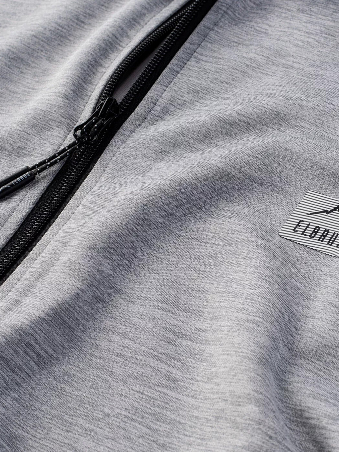 Спортивная кофта Elbrus модель MAMORE-LIGHT GREY MELANGE Фото