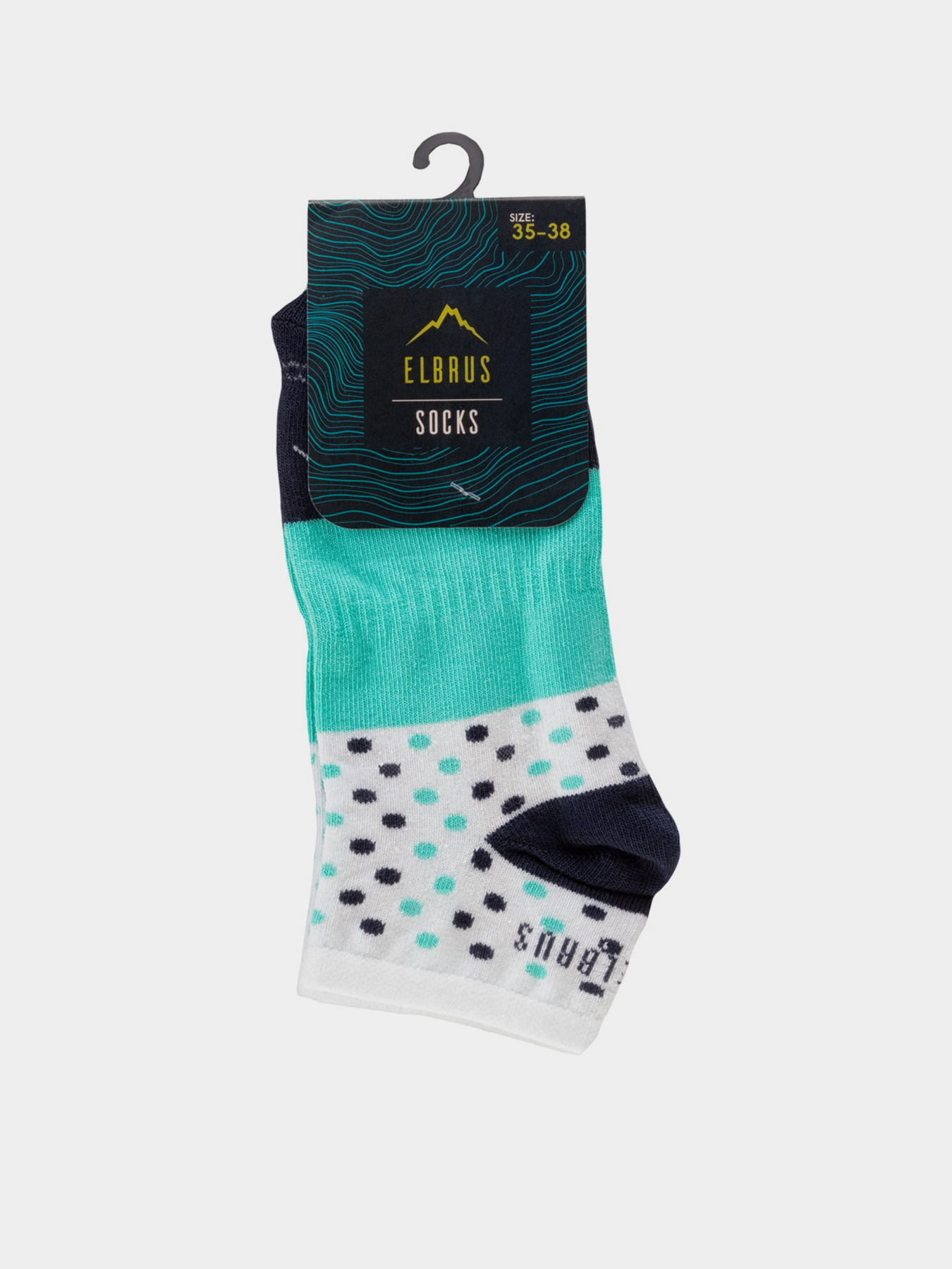 Носки и гольфы Elbrus модель ERJOS WOS-WHITE/NAVY/TURQU Носки и гольфы Elbrus модель ERJOS WOS-WHITE/NAVY/TURQU Фото
