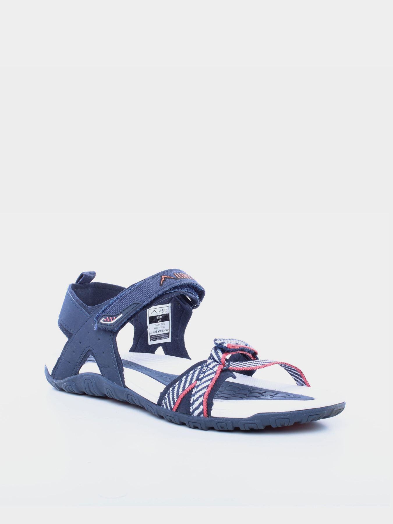 Сандалии Elbrus Colusa модель COLUSA WOS-NAV/WHT/WTMN RED Фото