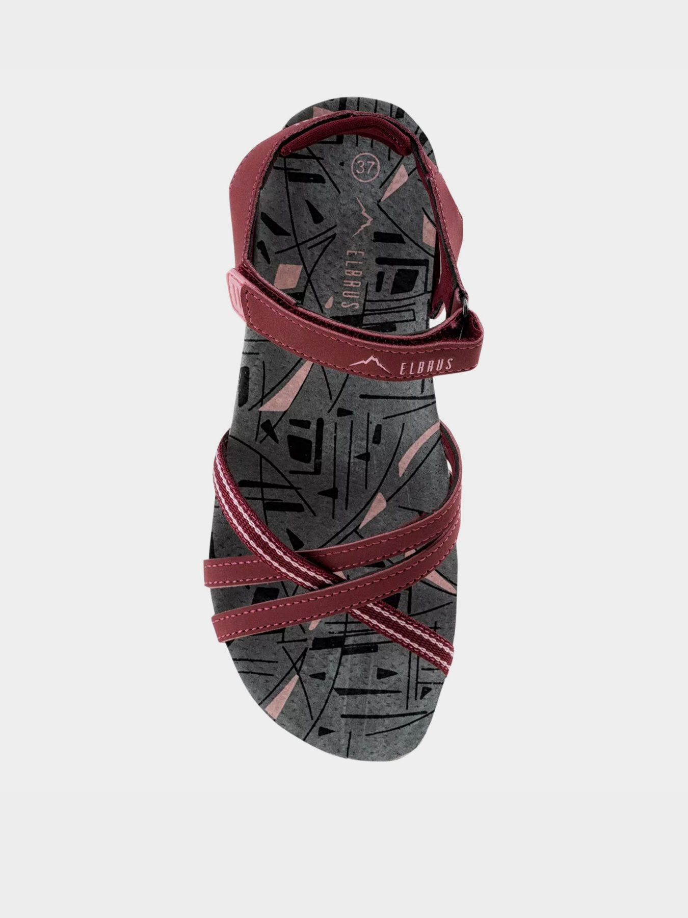 Сандалии Elbrus Lavera модель LAVERA WOS-WINS WIN/DK GREY Фото