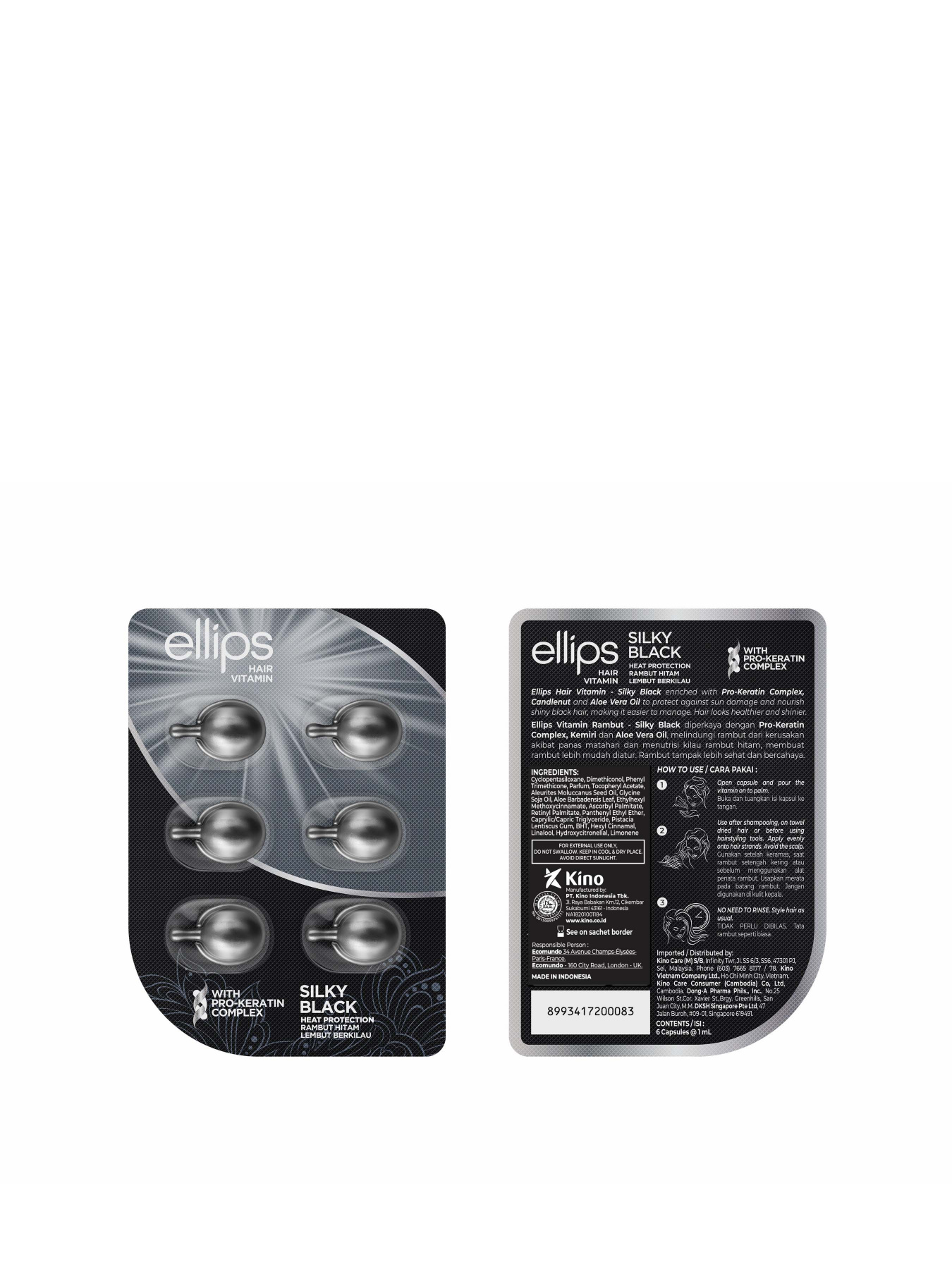 Витамины для волос Ellips модель 8993417200083 Фото