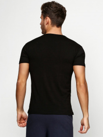 Футболки и поло Emy модель 6110 Футболка чоловіча-Черный Фото