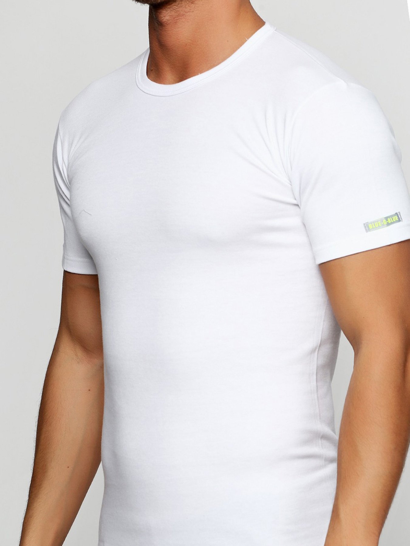 Футболки и поло Emy модель 6128 Футболка чоловіча-Белый Фото