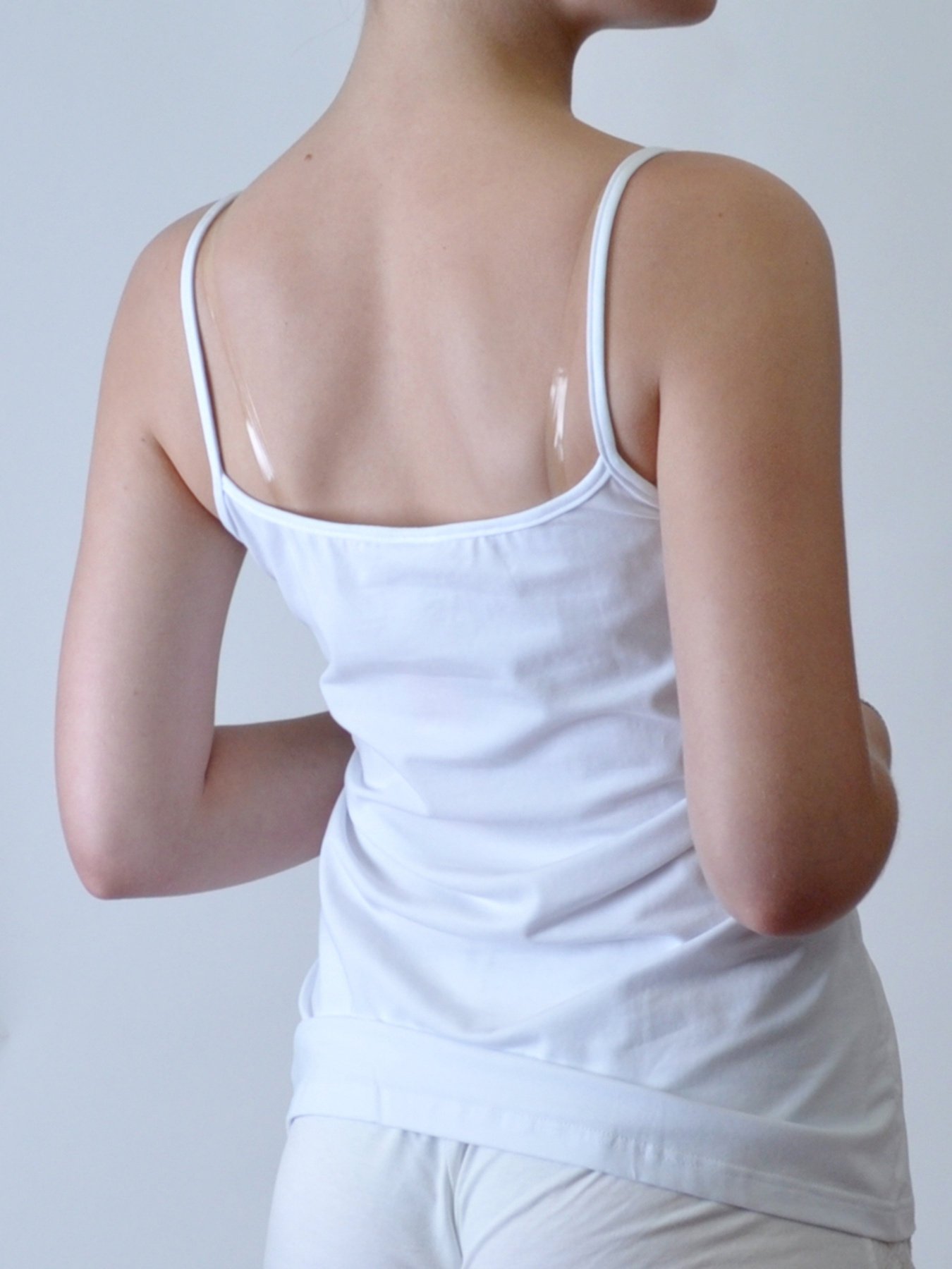 Майка для дому Emy модель VERONICA Жіноча майка-Белый Фото