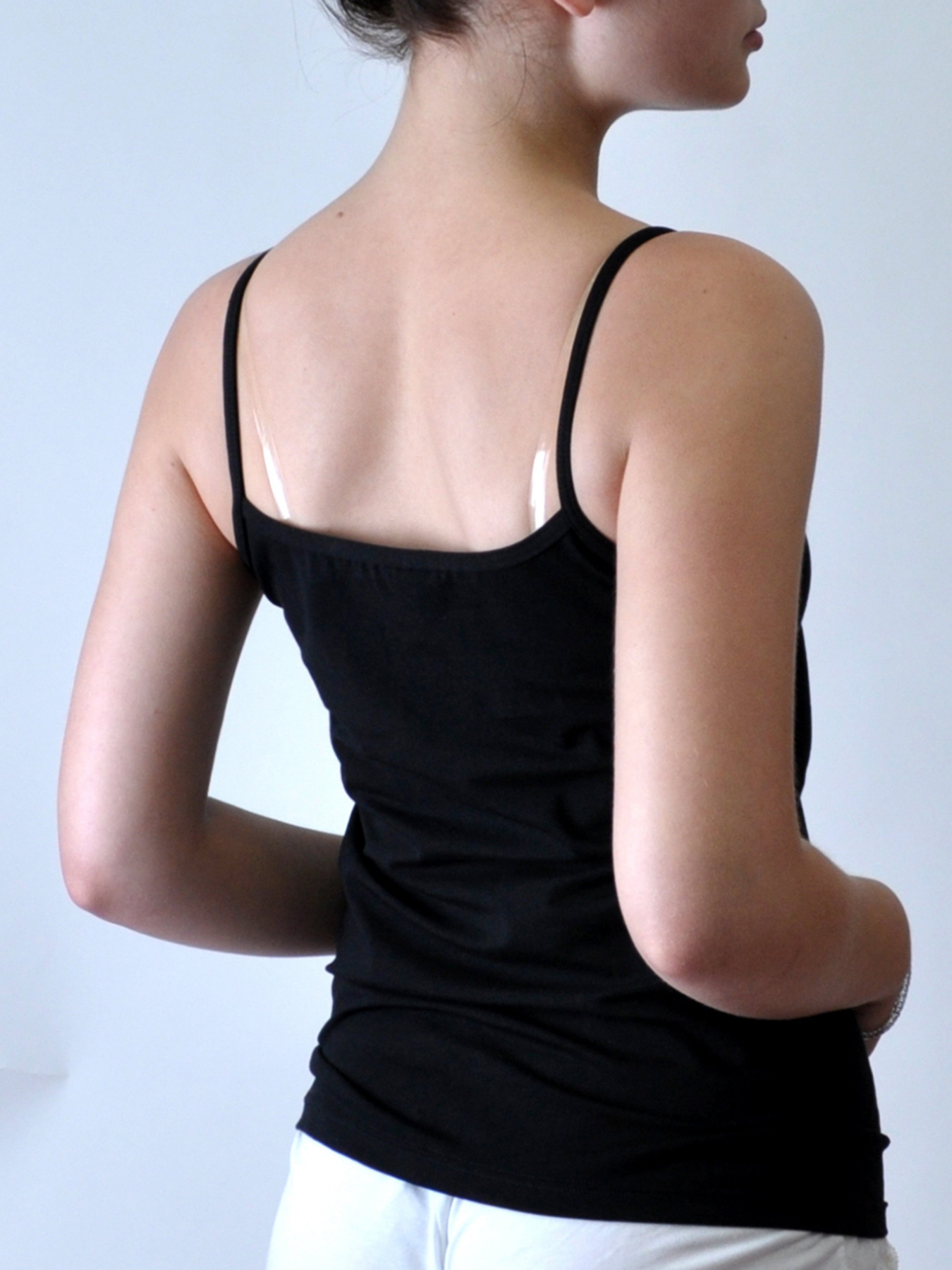 Майка для дому Emy модель VERONICA Жіноча майка-Черный Фото