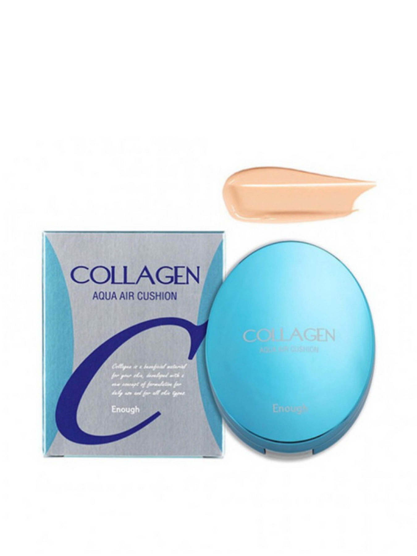 Кушон увлажняющий Collagen Aqua Air Cushion Enough модель 8809084080029 Фото