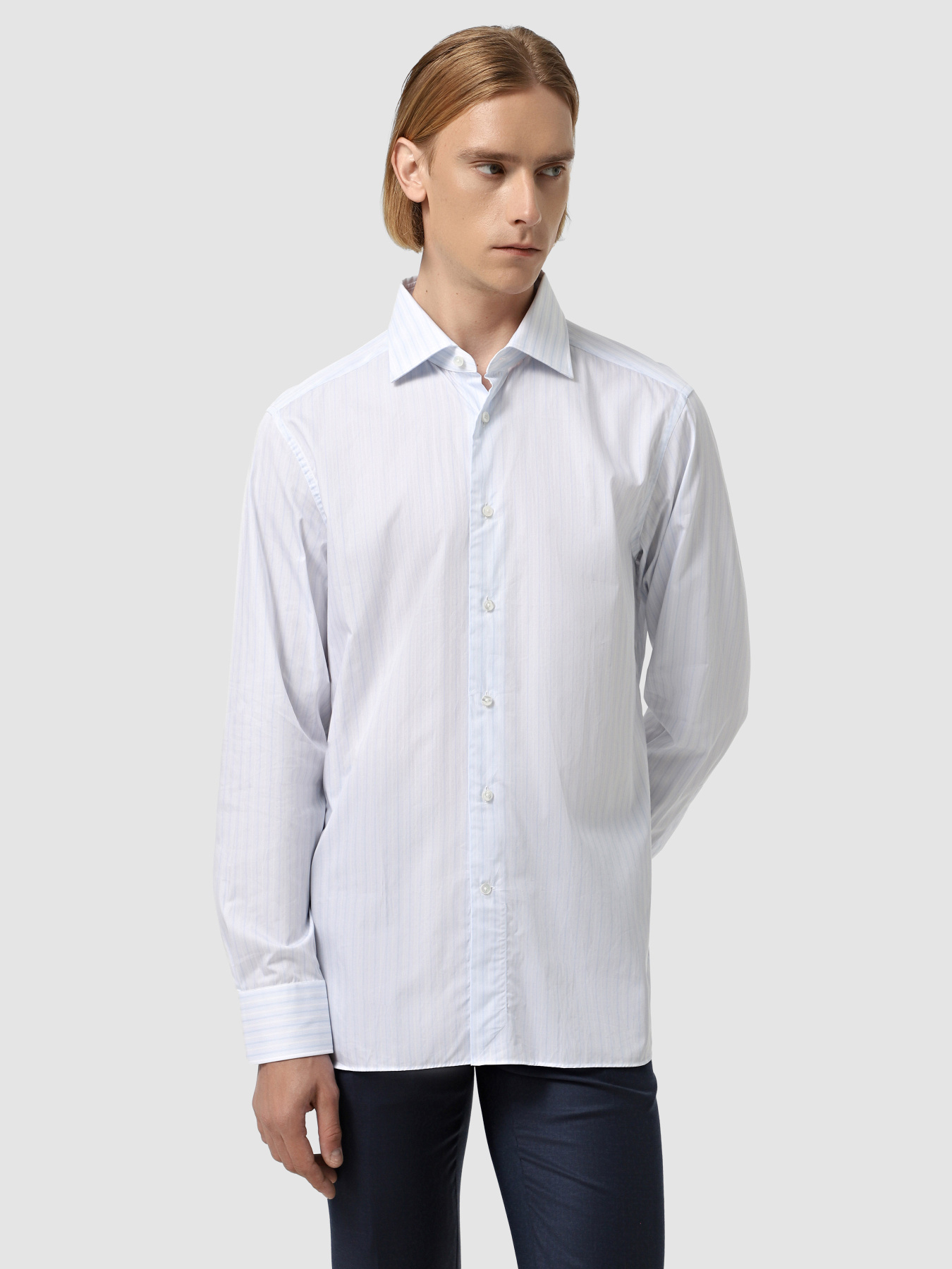 Сорочка повсякденна ERMENEGILDO ZEGNA модель 3012109MS0BRG Фото