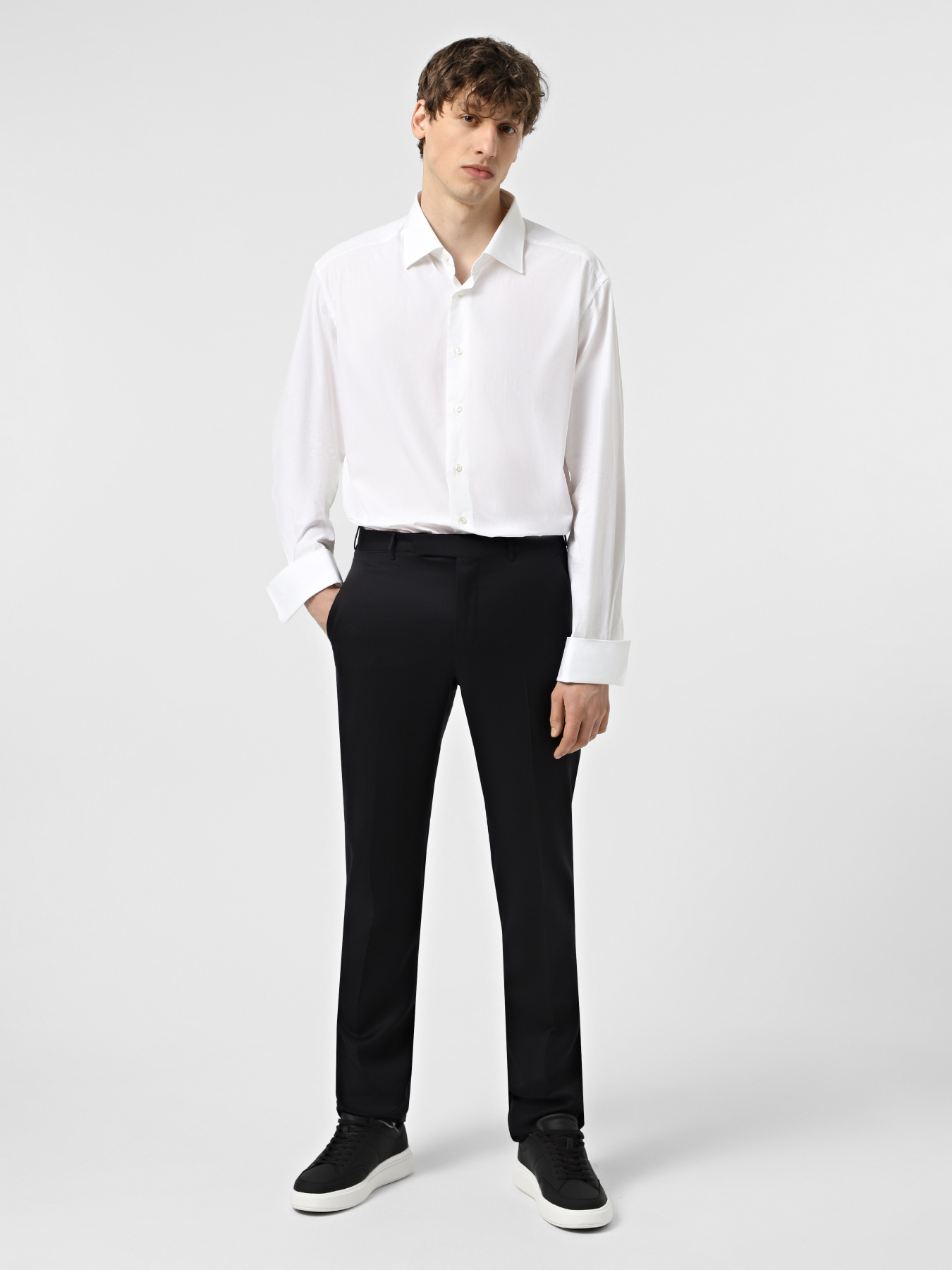 Рубашка ERMENEGILDO ZEGNA модель 0T00219RS4BRG Фото